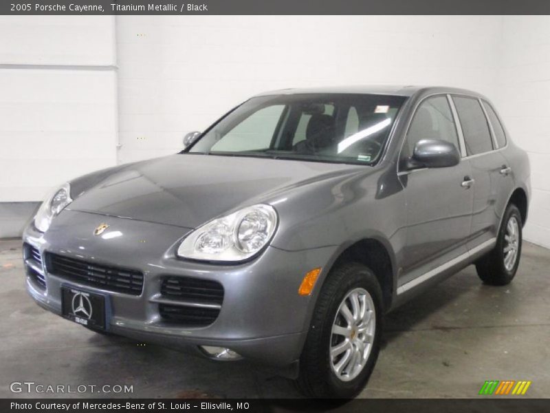 Titanium Metallic / Black 2005 Porsche Cayenne