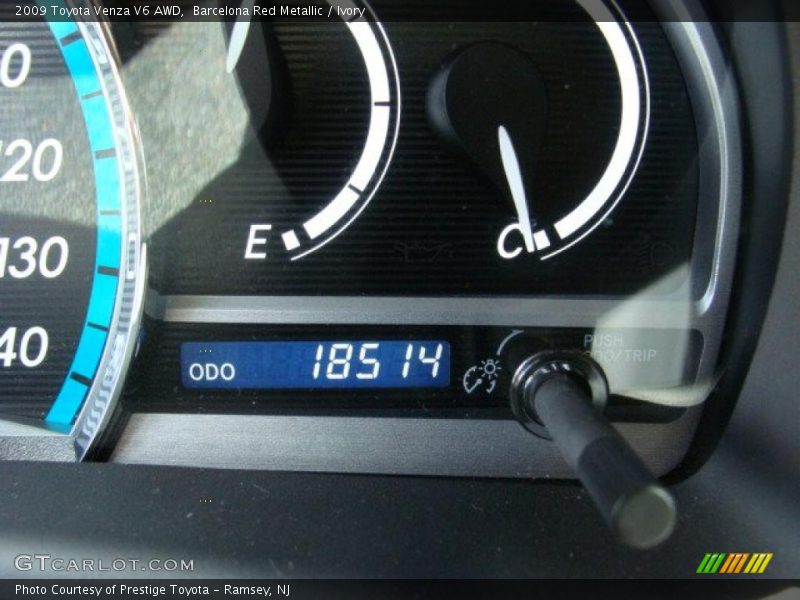 Barcelona Red Metallic / Ivory 2009 Toyota Venza V6 AWD