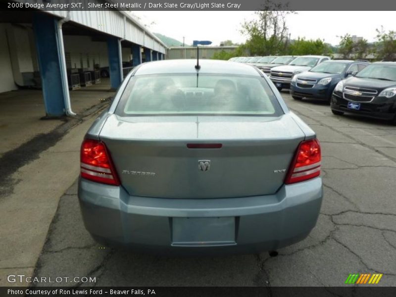 Silver Steel Metallic / Dark Slate Gray/Light Slate Gray 2008 Dodge Avenger SXT