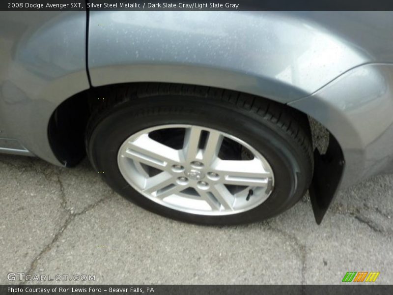 Silver Steel Metallic / Dark Slate Gray/Light Slate Gray 2008 Dodge Avenger SXT
