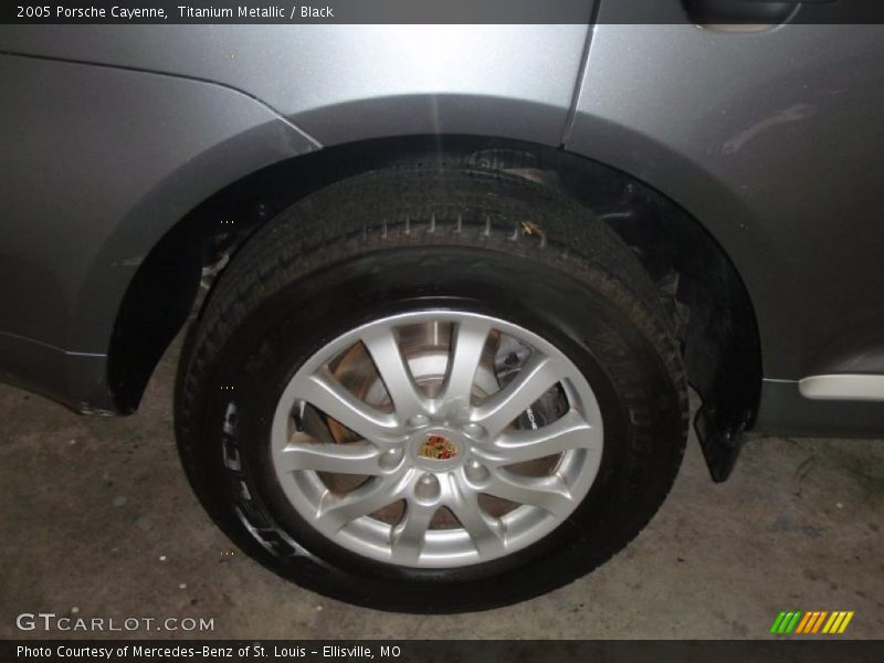Titanium Metallic / Black 2005 Porsche Cayenne