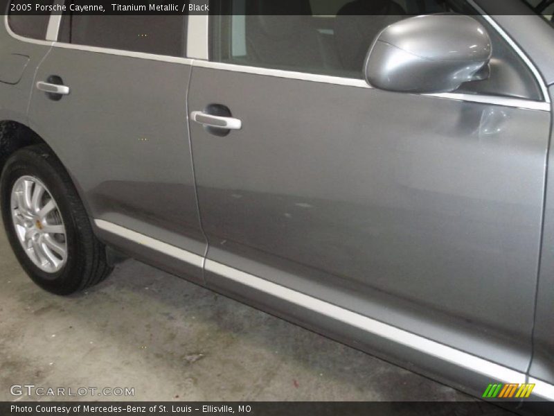 Titanium Metallic / Black 2005 Porsche Cayenne
