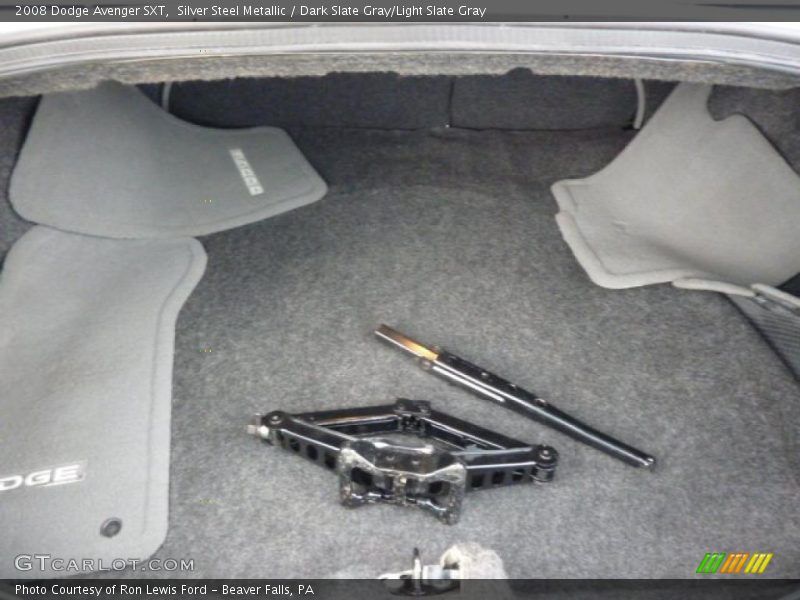 Silver Steel Metallic / Dark Slate Gray/Light Slate Gray 2008 Dodge Avenger SXT