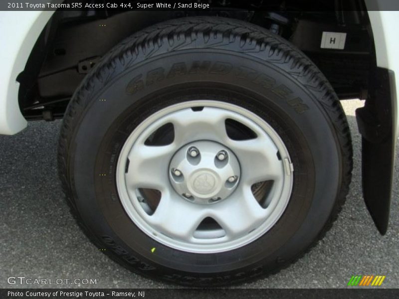 Super White / Sand Beige 2011 Toyota Tacoma SR5 Access Cab 4x4