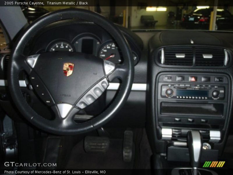 Titanium Metallic / Black 2005 Porsche Cayenne