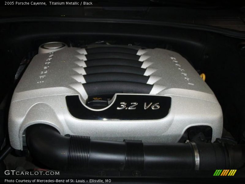 Titanium Metallic / Black 2005 Porsche Cayenne