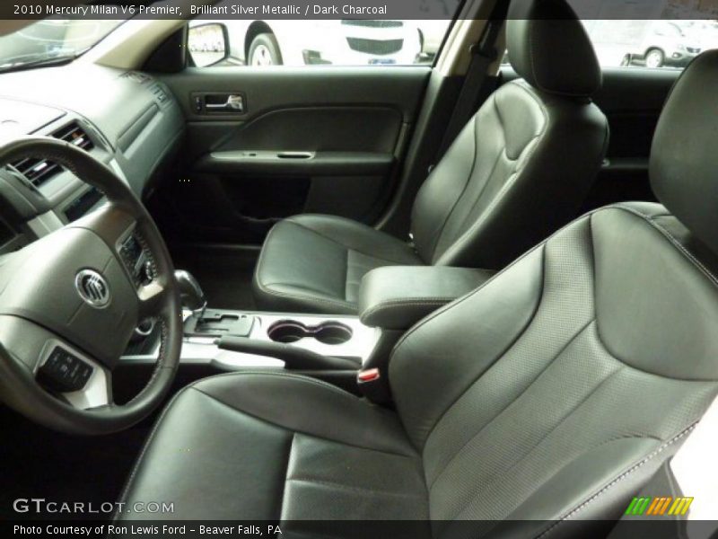 Brilliant Silver Metallic / Dark Charcoal 2010 Mercury Milan V6 Premier