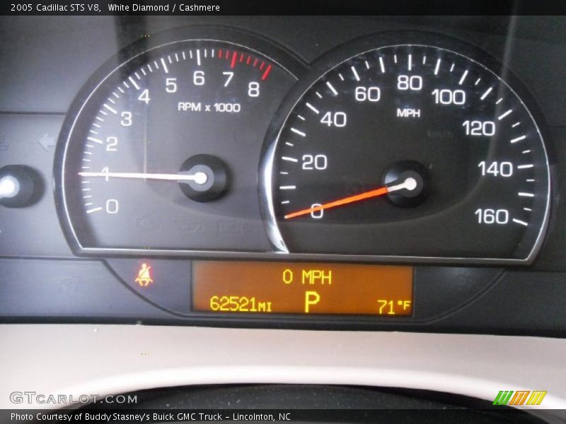 White Diamond / Cashmere 2005 Cadillac STS V8
