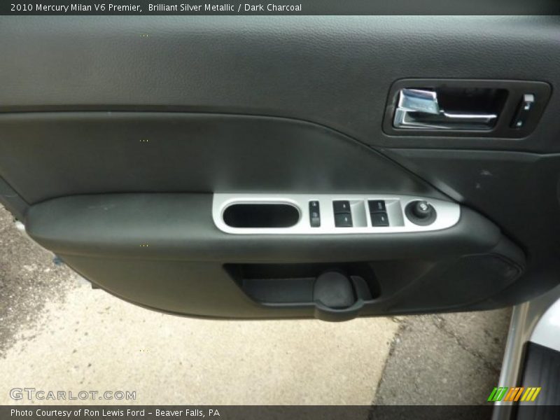 Brilliant Silver Metallic / Dark Charcoal 2010 Mercury Milan V6 Premier