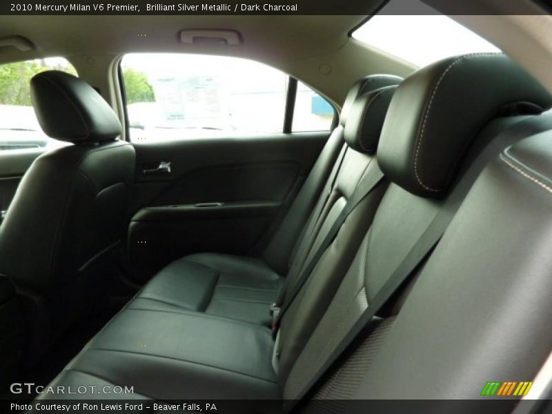 Brilliant Silver Metallic / Dark Charcoal 2010 Mercury Milan V6 Premier