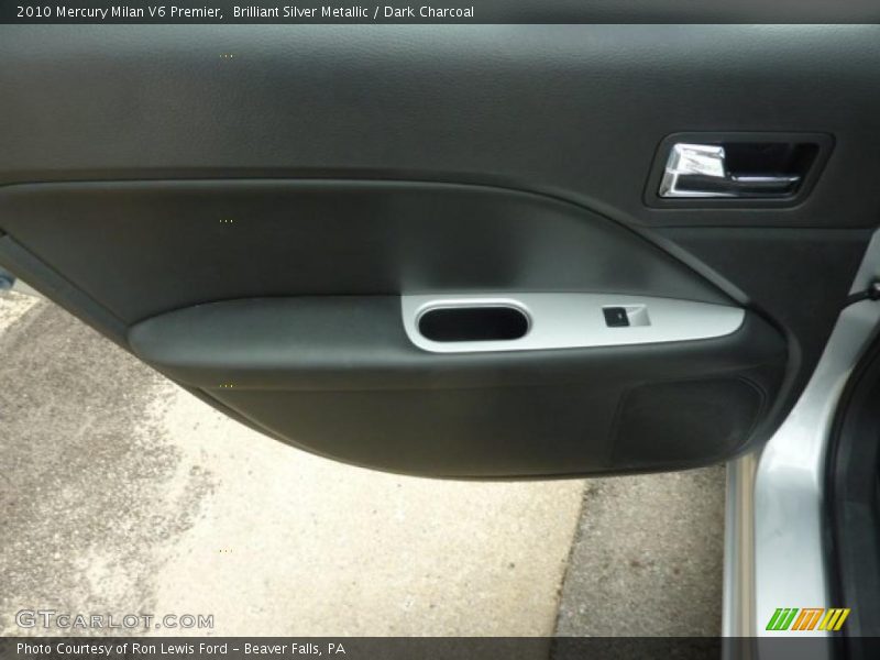 Brilliant Silver Metallic / Dark Charcoal 2010 Mercury Milan V6 Premier