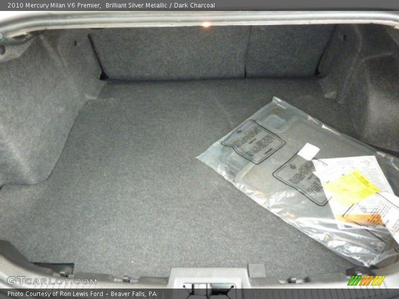 Brilliant Silver Metallic / Dark Charcoal 2010 Mercury Milan V6 Premier