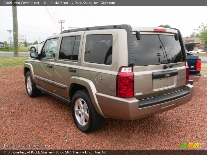 Light Khaki Metallic / Dark Khaki/Light Graystone 2006 Jeep Commander