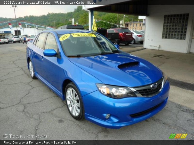Front 3/4 View of 2008 Impreza WRX Sedan