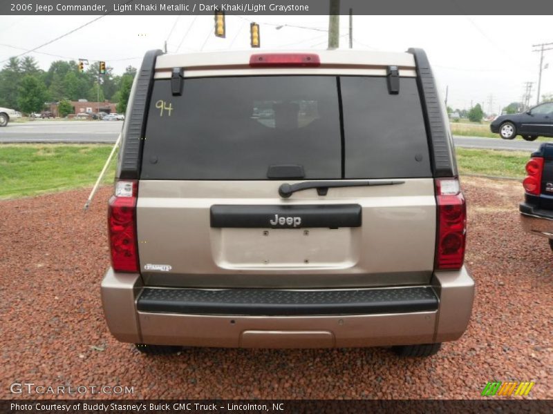 Light Khaki Metallic / Dark Khaki/Light Graystone 2006 Jeep Commander