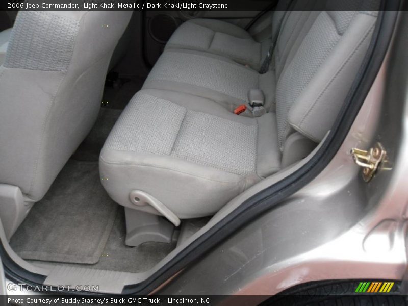 Light Khaki Metallic / Dark Khaki/Light Graystone 2006 Jeep Commander