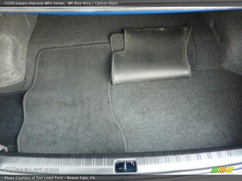 WR Blue Mica / Carbon Black 2008 Subaru Impreza WRX Sedan