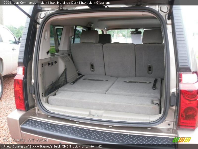 Light Khaki Metallic / Dark Khaki/Light Graystone 2006 Jeep Commander