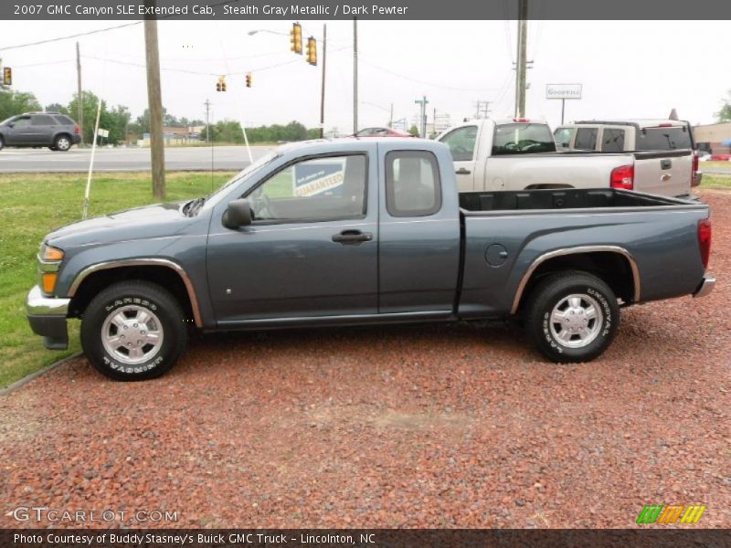  2007 Canyon SLE Extended Cab Stealth Gray Metallic