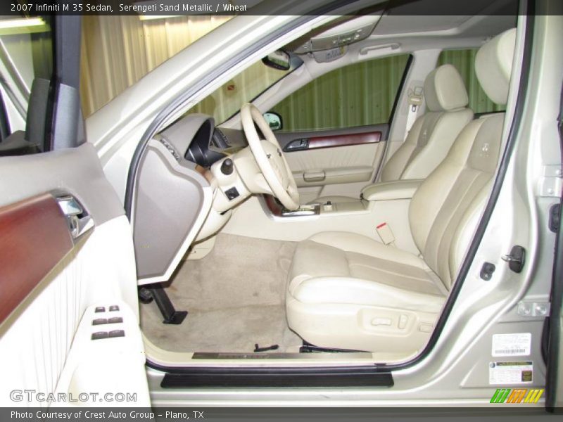 Serengeti Sand Metallic / Wheat 2007 Infiniti M 35 Sedan