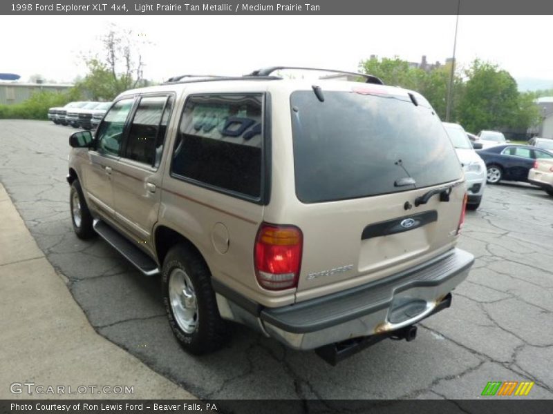 Light Prairie Tan Metallic / Medium Prairie Tan 1998 Ford Explorer XLT 4x4