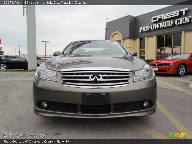 Umbria Gray Metallic / Graphite 2007 Infiniti M 35x Sedan