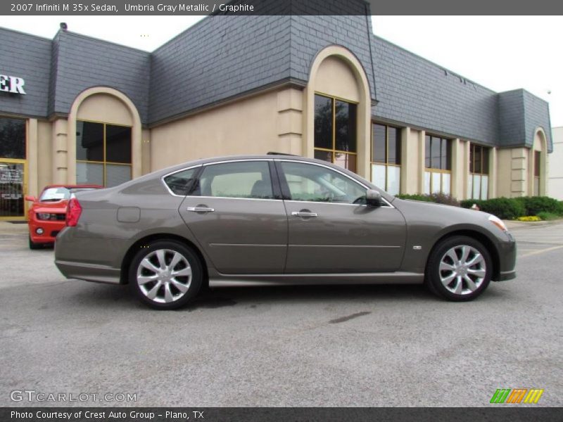 Umbria Gray Metallic / Graphite 2007 Infiniti M 35x Sedan