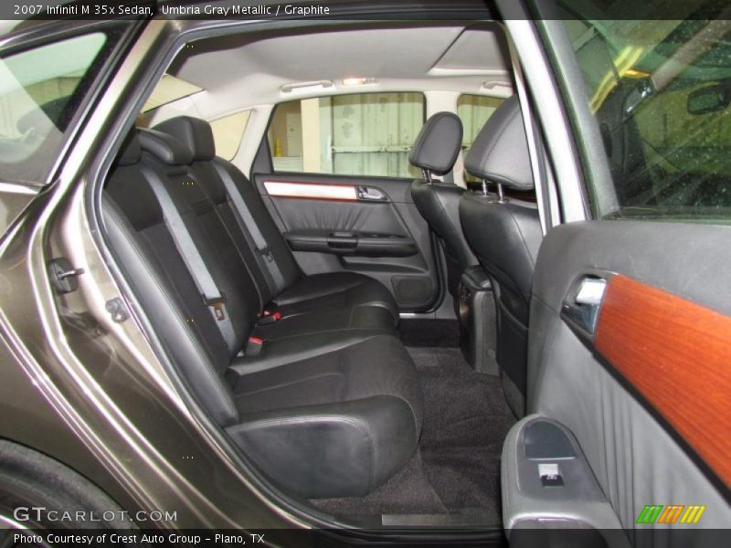 Umbria Gray Metallic / Graphite 2007 Infiniti M 35x Sedan