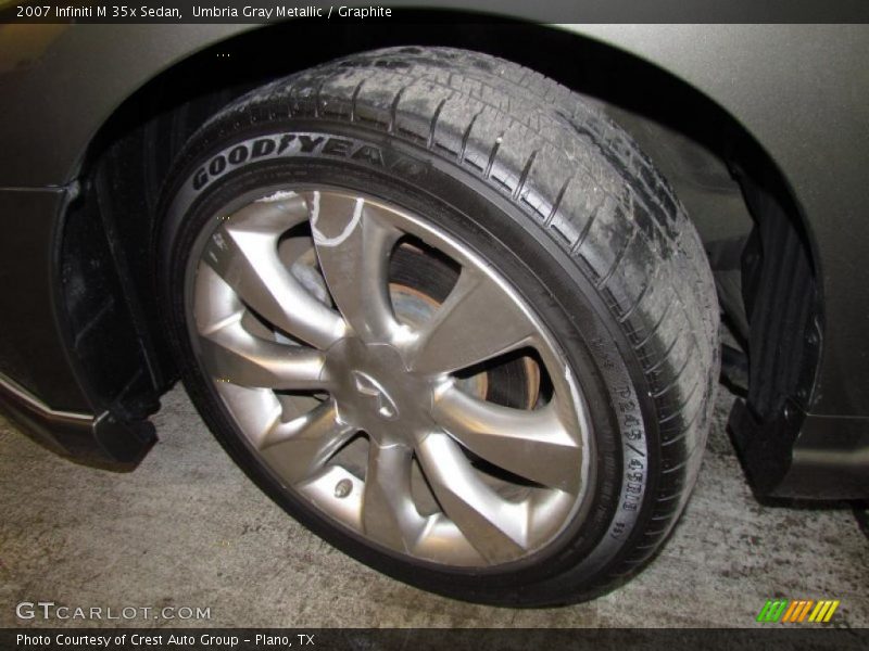 Umbria Gray Metallic / Graphite 2007 Infiniti M 35x Sedan