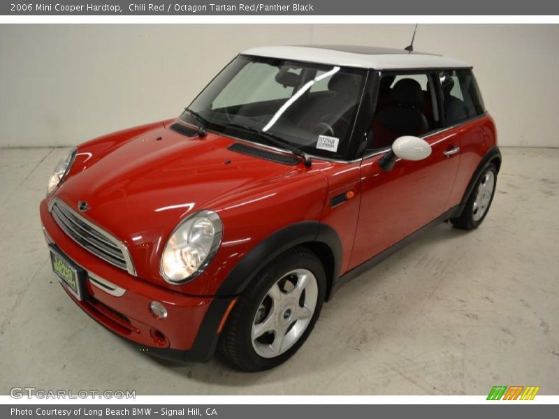 Chili Red / Octagon Tartan Red/Panther Black 2006 Mini Cooper Hardtop