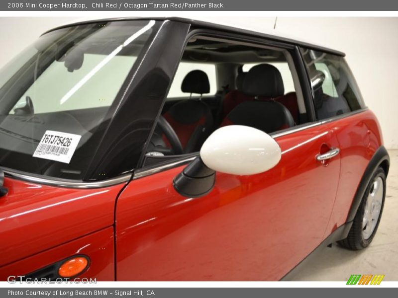 Chili Red / Octagon Tartan Red/Panther Black 2006 Mini Cooper Hardtop