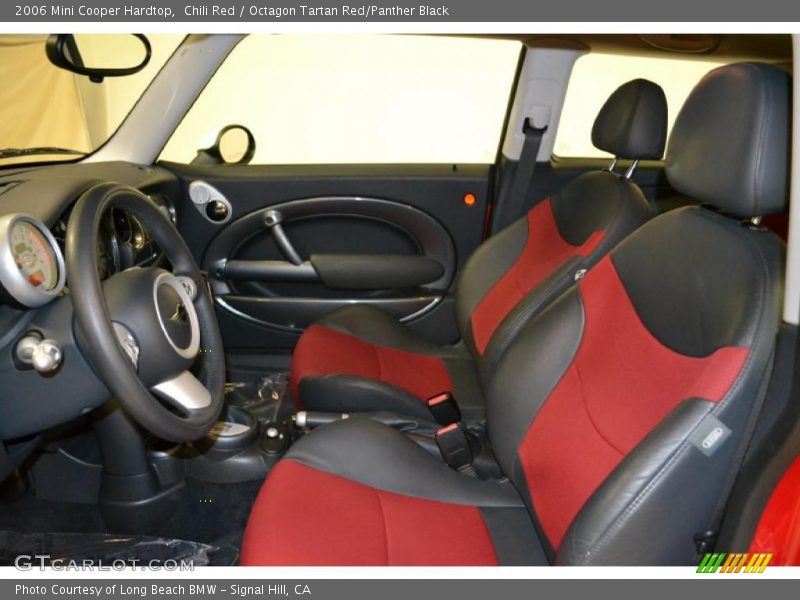  2006 Cooper Hardtop Octagon Tartan Red/Panther Black Interior