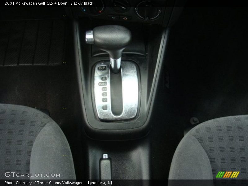 Black / Black 2001 Volkswagen Golf GLS 4 Door