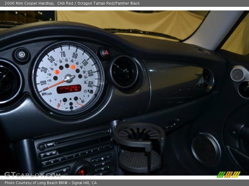 Chili Red / Octagon Tartan Red/Panther Black 2006 Mini Cooper Hardtop