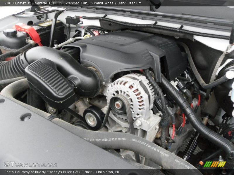  2008 Silverado 1500 LS Extended Cab Engine - 4.8 Liter OHV 16-Valve Vortec V8