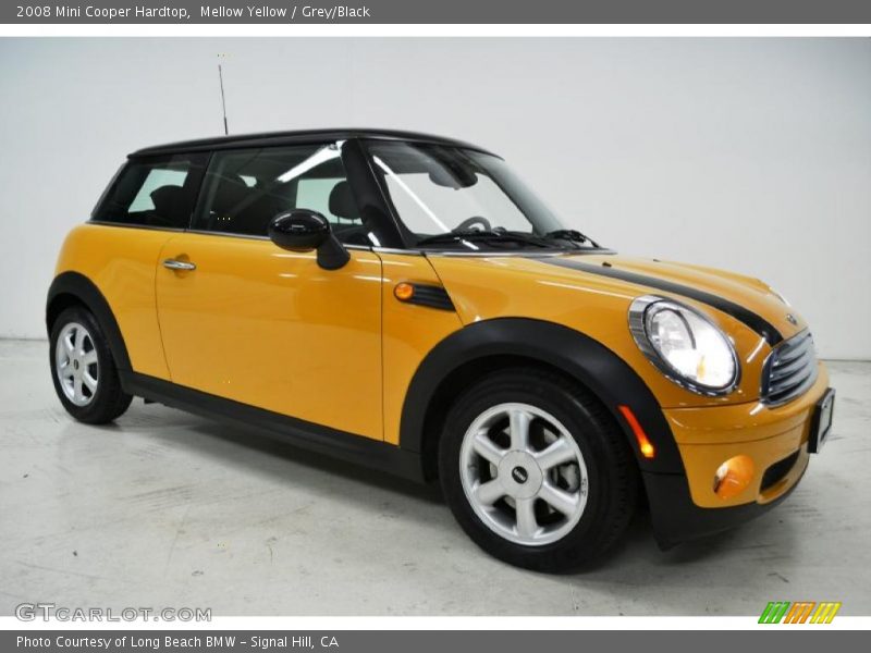 Mellow Yellow / Grey/Black 2008 Mini Cooper Hardtop