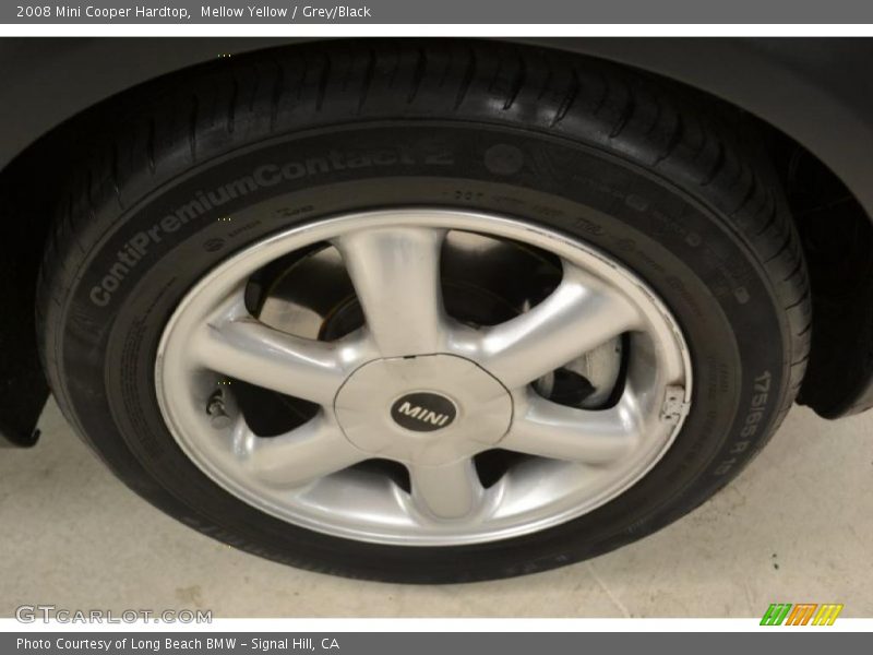 Mellow Yellow / Grey/Black 2008 Mini Cooper Hardtop