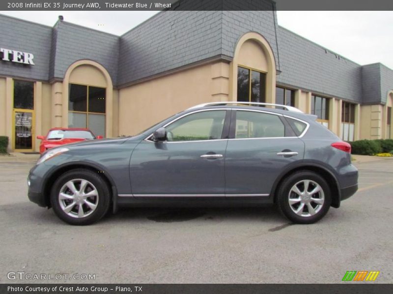 Tidewater Blue / Wheat 2008 Infiniti EX 35 Journey AWD