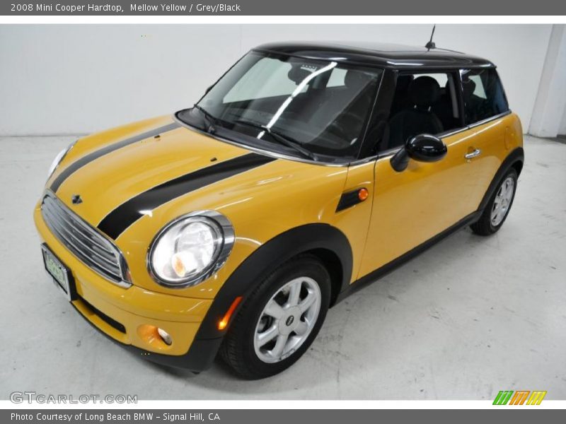 Mellow Yellow / Grey/Black 2008 Mini Cooper Hardtop