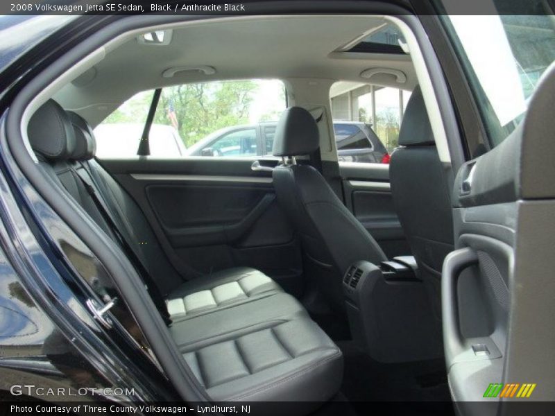 Black / Anthracite Black 2008 Volkswagen Jetta SE Sedan