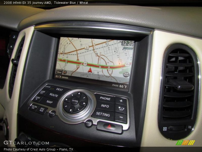 Tidewater Blue / Wheat 2008 Infiniti EX 35 Journey AWD