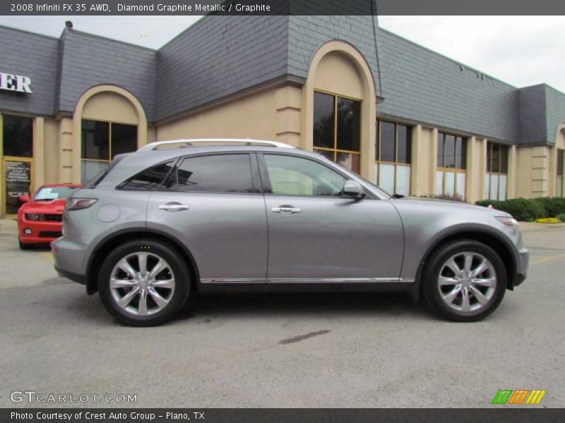 Diamond Graphite Metallic / Graphite 2008 Infiniti FX 35 AWD