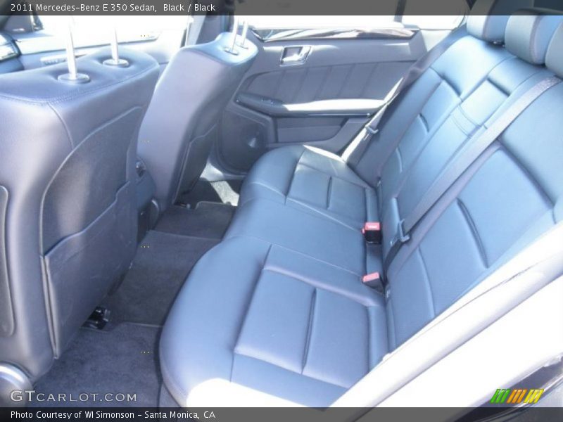 Black / Black 2011 Mercedes-Benz E 350 Sedan