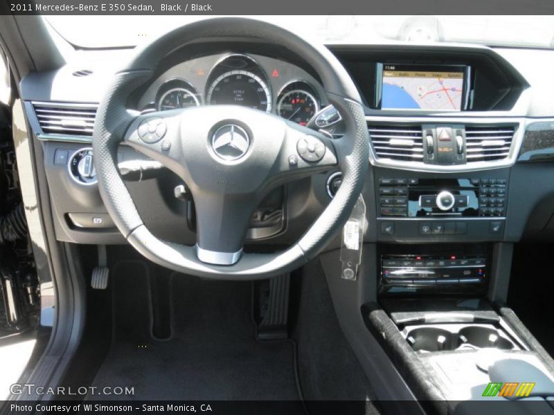 Black / Black 2011 Mercedes-Benz E 350 Sedan