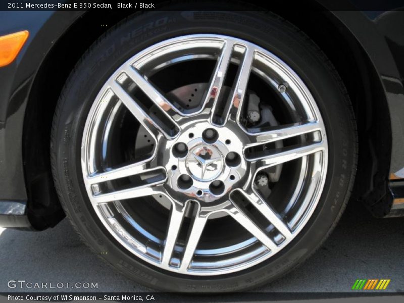 Black / Black 2011 Mercedes-Benz E 350 Sedan