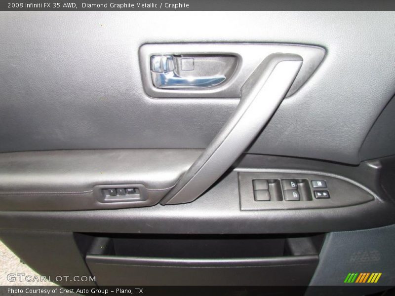 Diamond Graphite Metallic / Graphite 2008 Infiniti FX 35 AWD