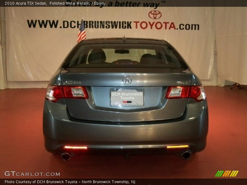 Polished Metal Metallic / Ebony 2010 Acura TSX Sedan
