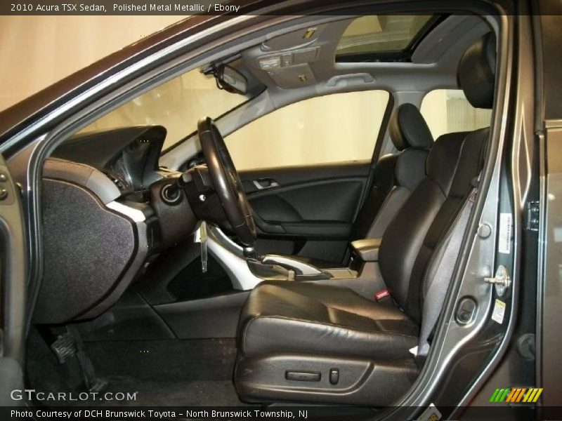 Polished Metal Metallic / Ebony 2010 Acura TSX Sedan