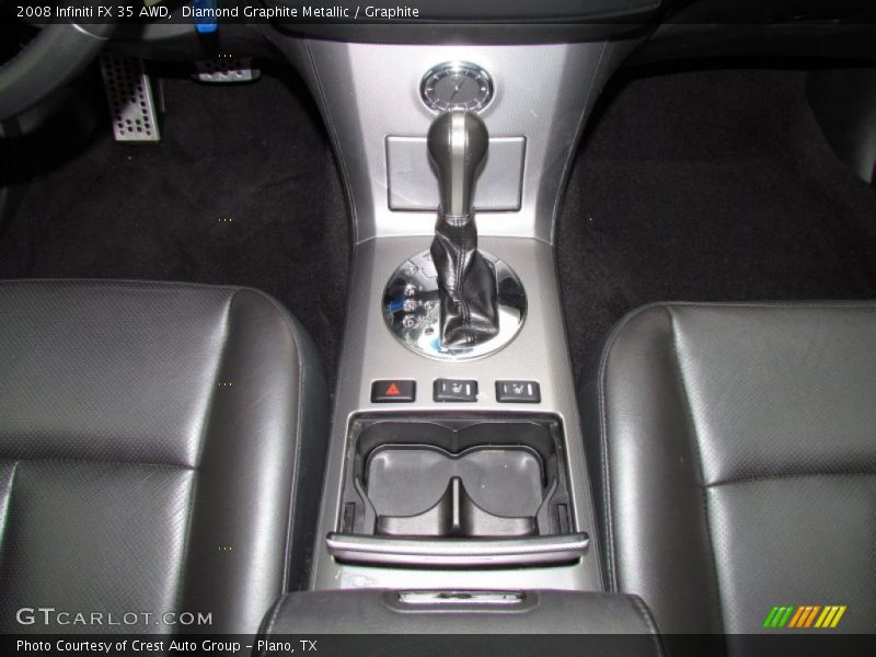 Diamond Graphite Metallic / Graphite 2008 Infiniti FX 35 AWD