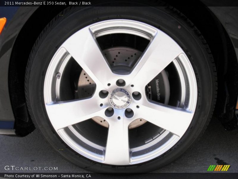 Black / Black 2011 Mercedes-Benz E 350 Sedan